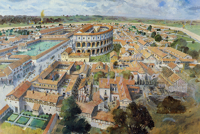 Canterbury at about 300 AD